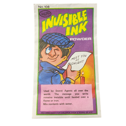 Jokez 'n' Prankz Invisible Ink Powder (Envelope) Front