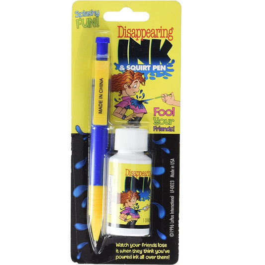 Loftus Disappearing Ink & Squirt Pen