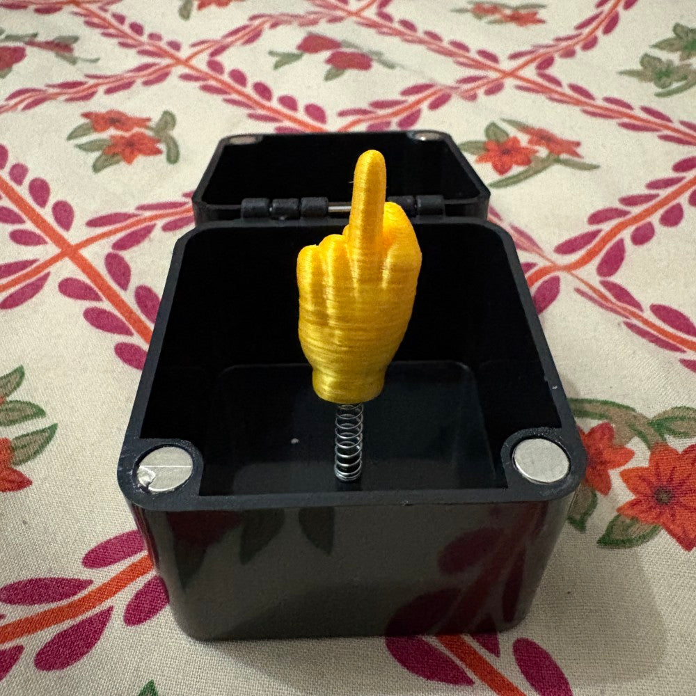 Middle Finger Black Surprise Box