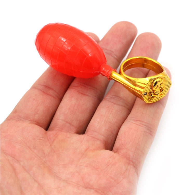Water Spray Squirt Ring Prank Toy - 3 Pcs