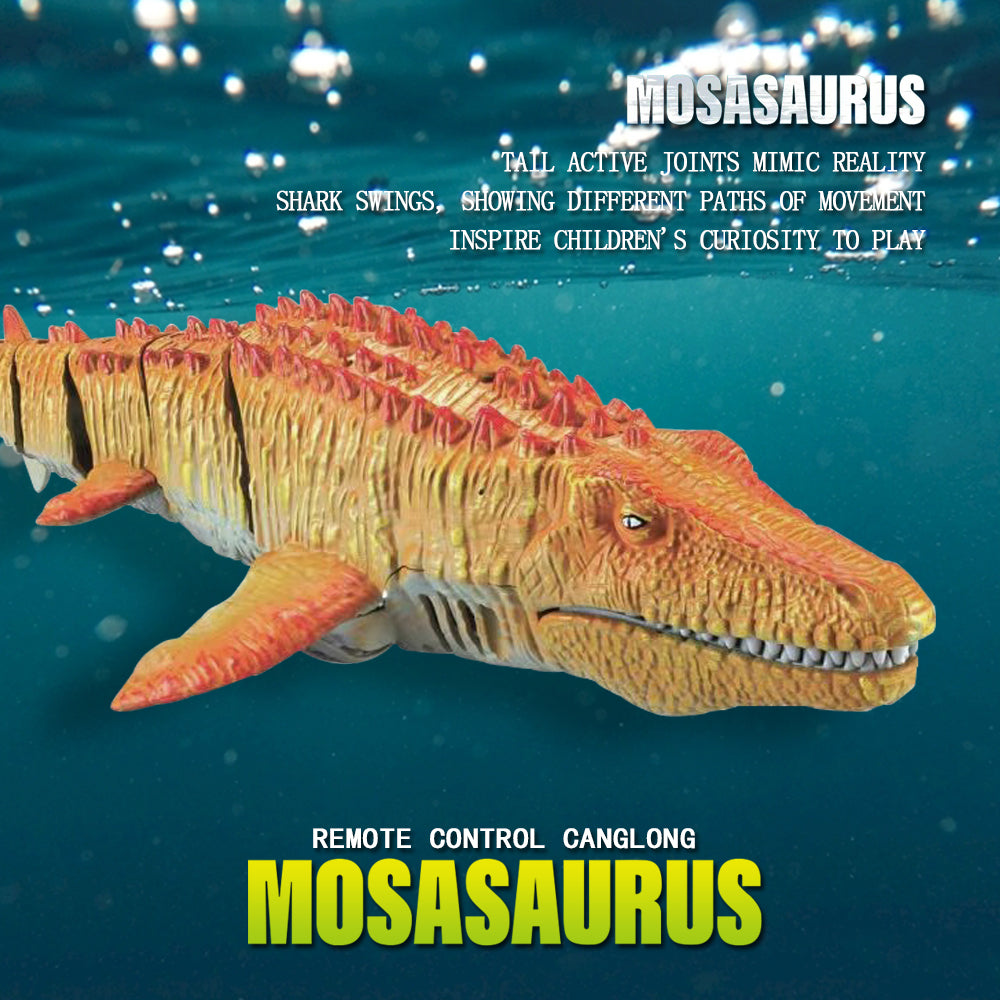 2.4G Wireless Remote Control Simulation Mosasaurus Water Toy Prank