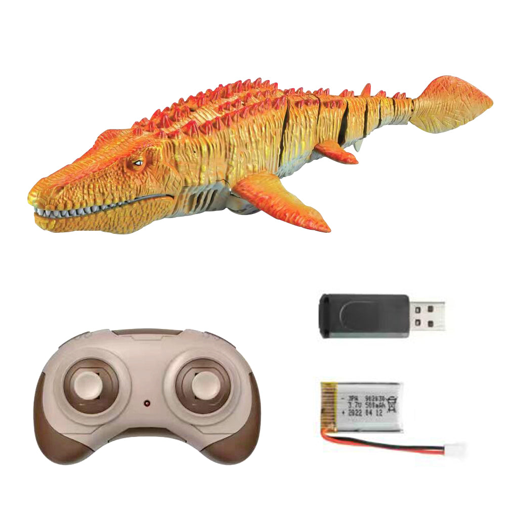 2.4G Wireless Remote Control Simulation Mosasaurus Water Toy Prank