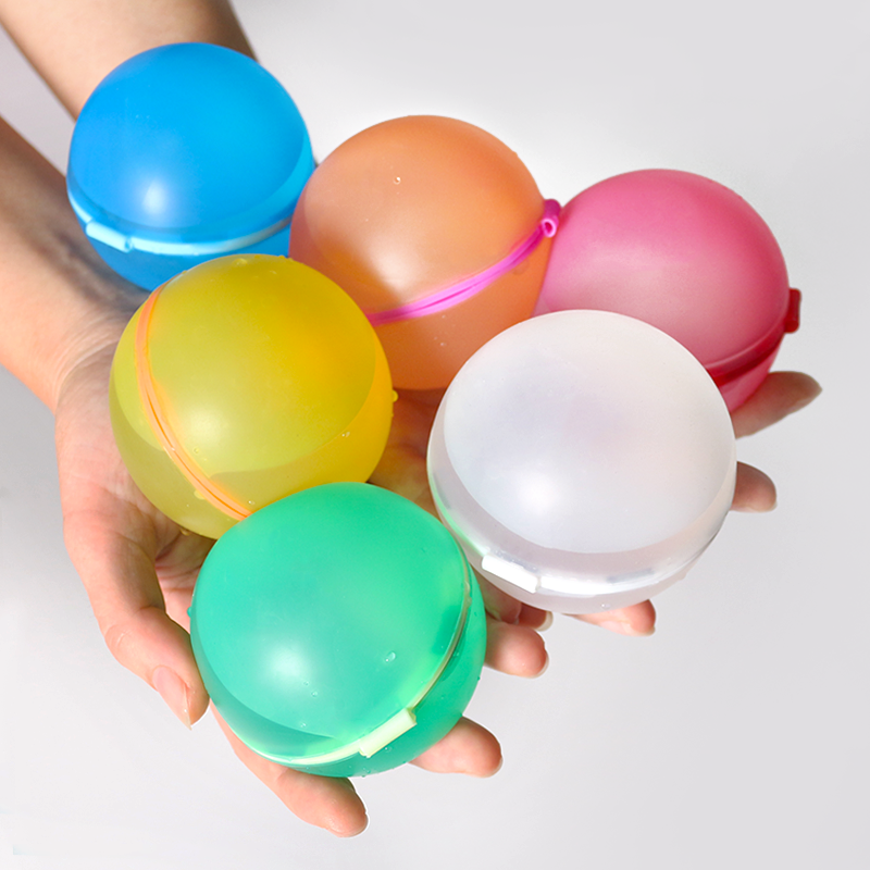 Water Injection Reusable Water Ball for Water Balloon Fight