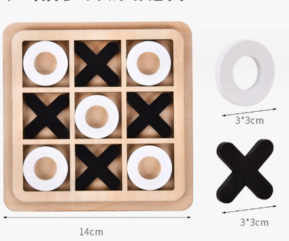 XO Tic Tac Toe Puzzle Board Game