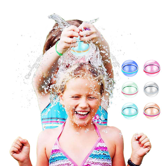 Water Injection Reusable Water Ball for Water Balloon Fight