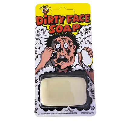 Funnyman Dirty Face Soap - JokersWorld.co.uk