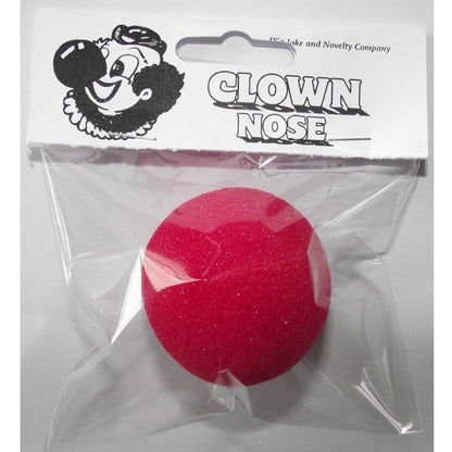 Red Sponge Clown Nose