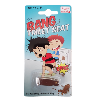 Jokez 'n' Prankz Bang Toilet Seat WC Detonator