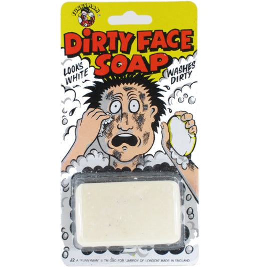 Funnyman Dirty Face Soap - JokersWorld.co.uk