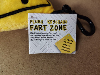 Out of the Blue Plush Keychain Fart Zone Cushion