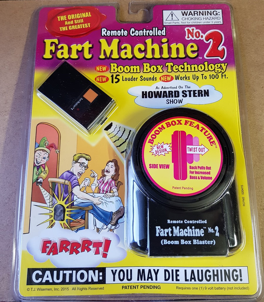 Remote Controlled Fart Machine 2 - Boxed
