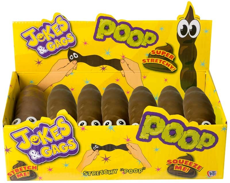 HTI Jokes & Gags Stretchy Poop - JokersWorld.co.uk